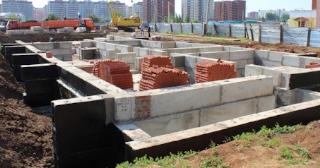 Фундаменты промышленных зданий в Темрюке цена от 24634 руб. -  заказать строительство фундамента промздания под стальные колонны